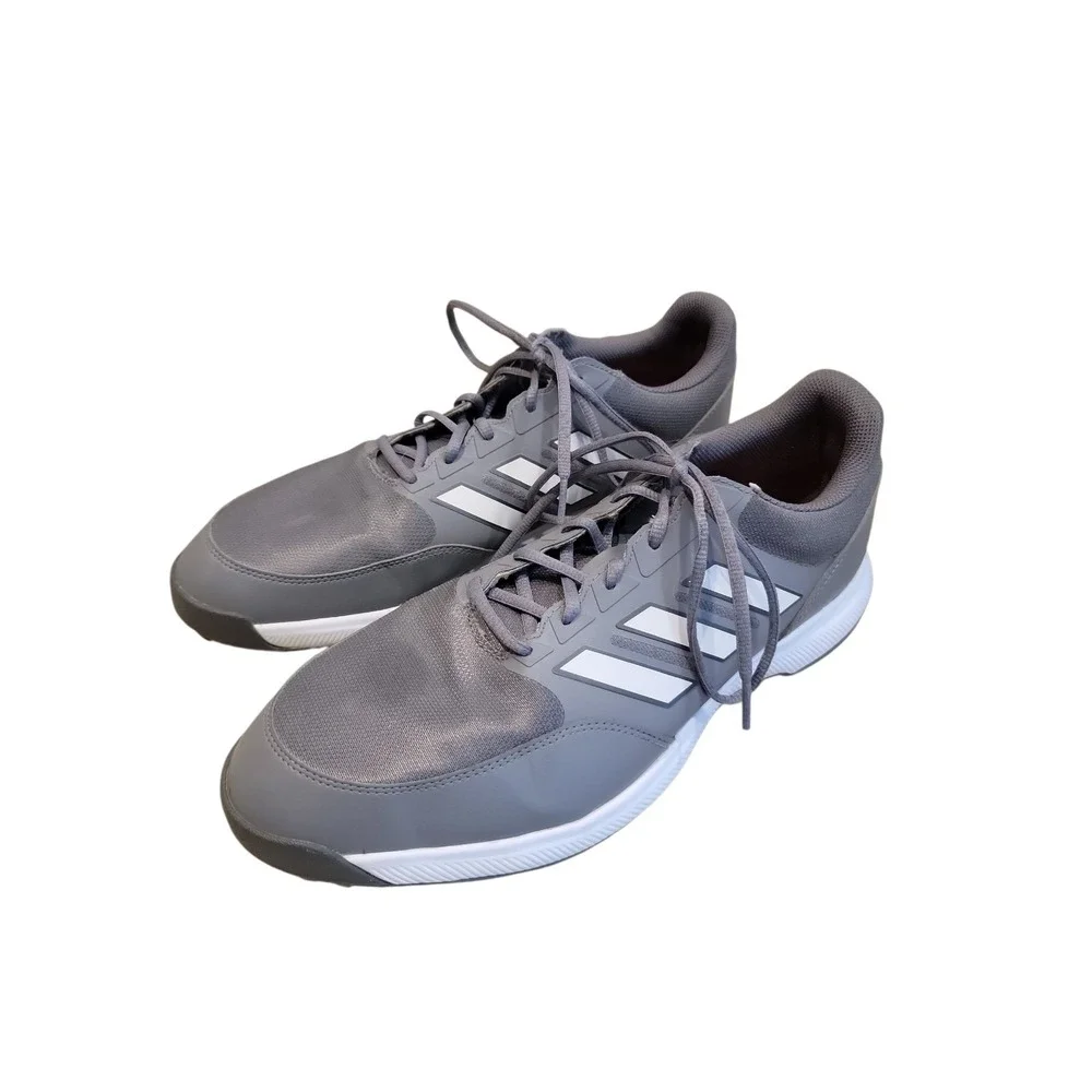 Adidas Tech Response 3.0 Men's Golf Shoes Size 12 Grey White |GV6889| Near Mint